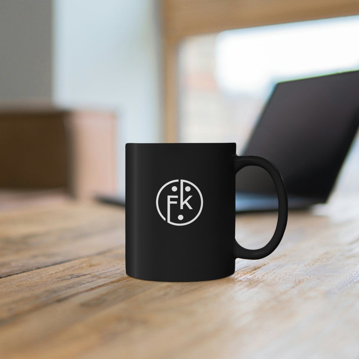 11oz Black Mug