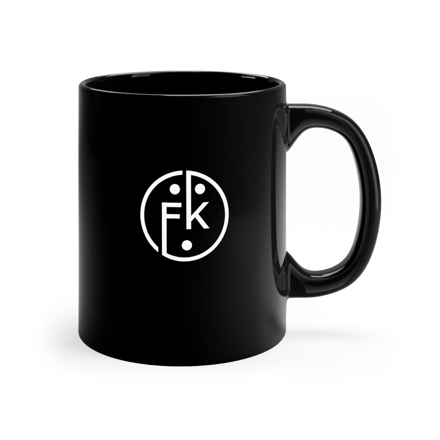 11oz Black Mug